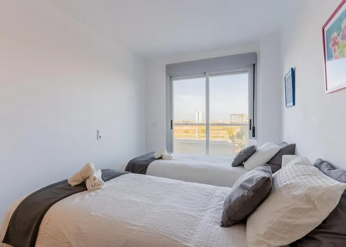 Modern Apartment: Moncofa Beachside Oasis