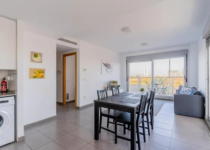 Modern Apartment: Moncofa Beachside Oasis *