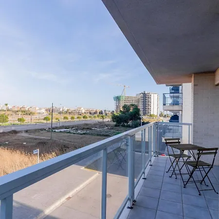 아파트 Modern Apartment: Moncofa Beachside Oasis