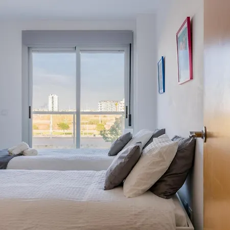 Modern Apartment: Moncofa Beachside Oasis Apartment