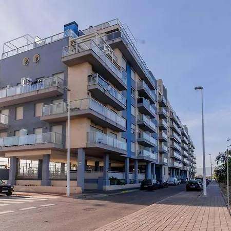 Modern Apartment: Moncofa Beachside Oasis Lejlighed *