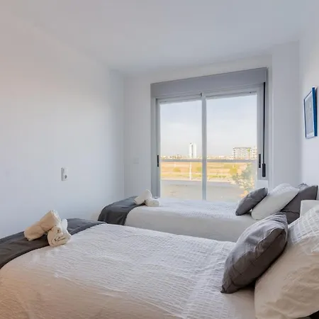 Modern Apartment: Moncofa Beachside Oasis